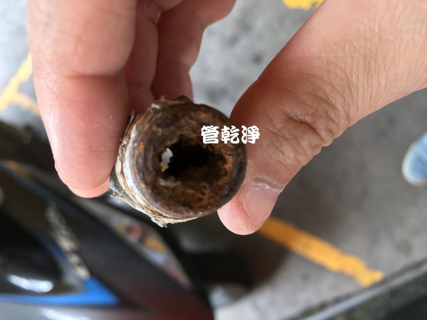 水管內有浮游生物? 桃園 大溪 員林路 清洗水管