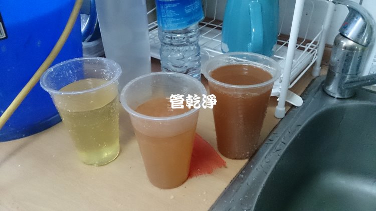 汐止湖前路 清洗水管