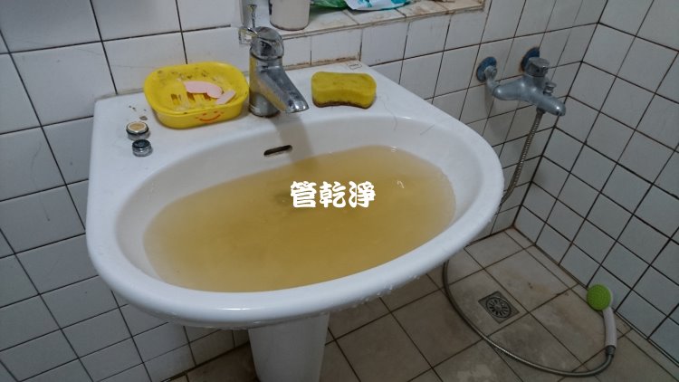 苗栗為公路 洗水管