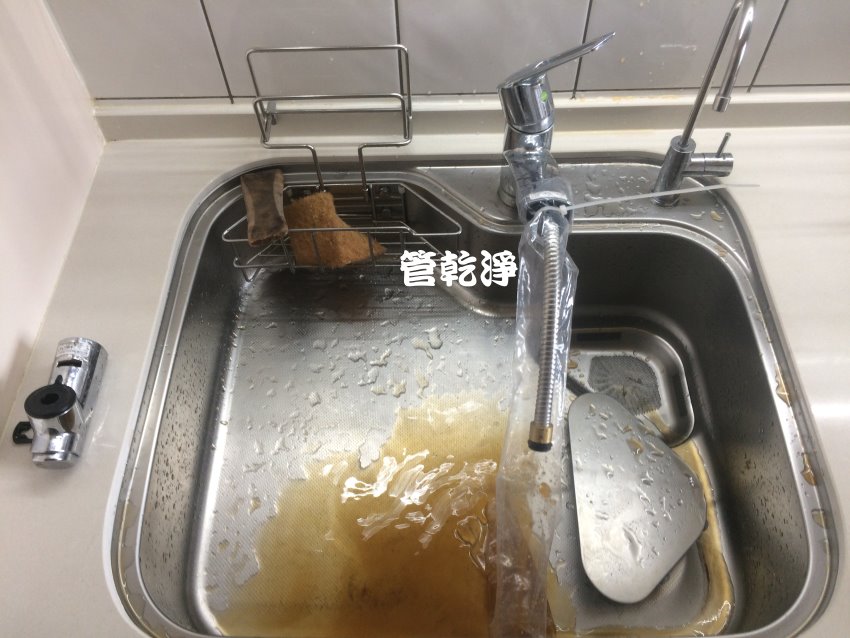 旋鈕一轉就有青草茶? 桃園 龜山 文桃路 清洗水管
